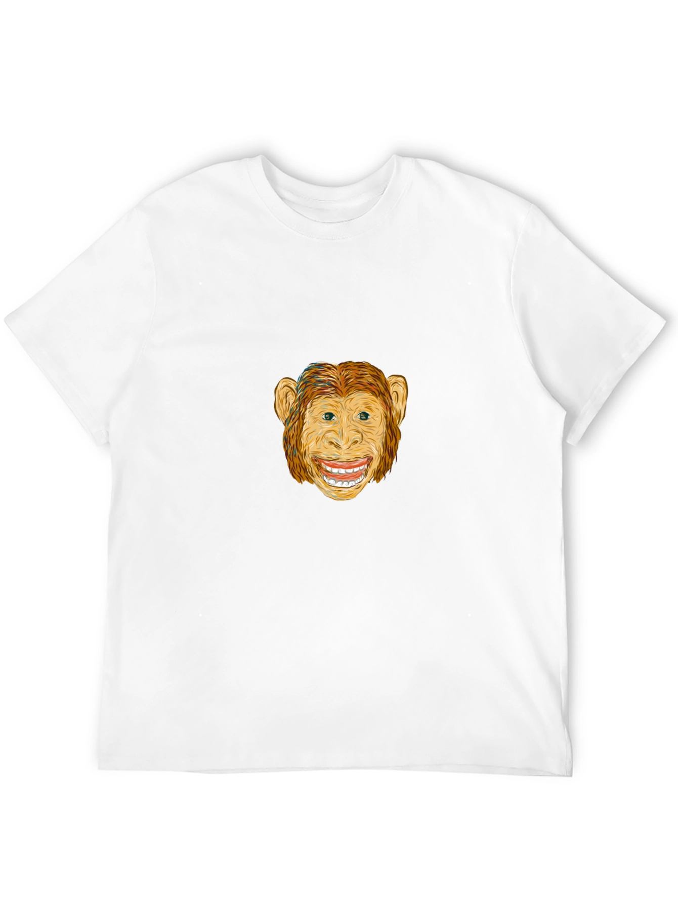 Monkey Graphic Black T-Shirt