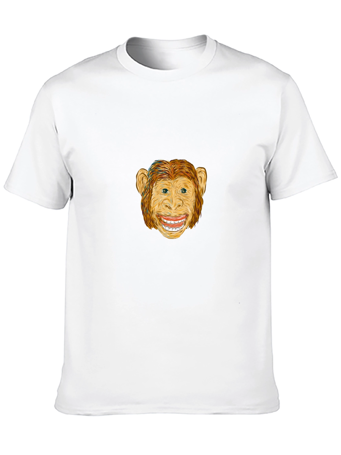 Monkey Graphic Black T-Shirt
