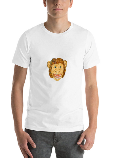 Monkey Graphic Black T-Shirt