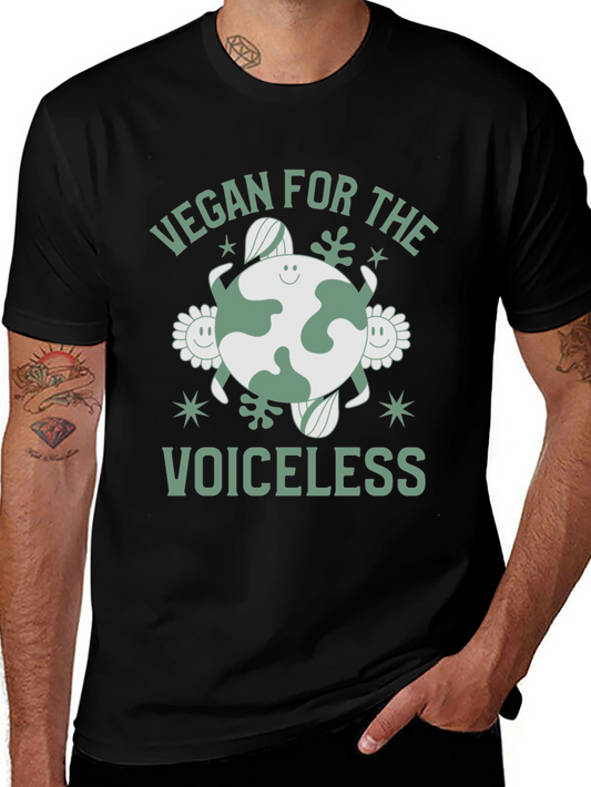 Vegan for the Voiceless Black T-Shirt