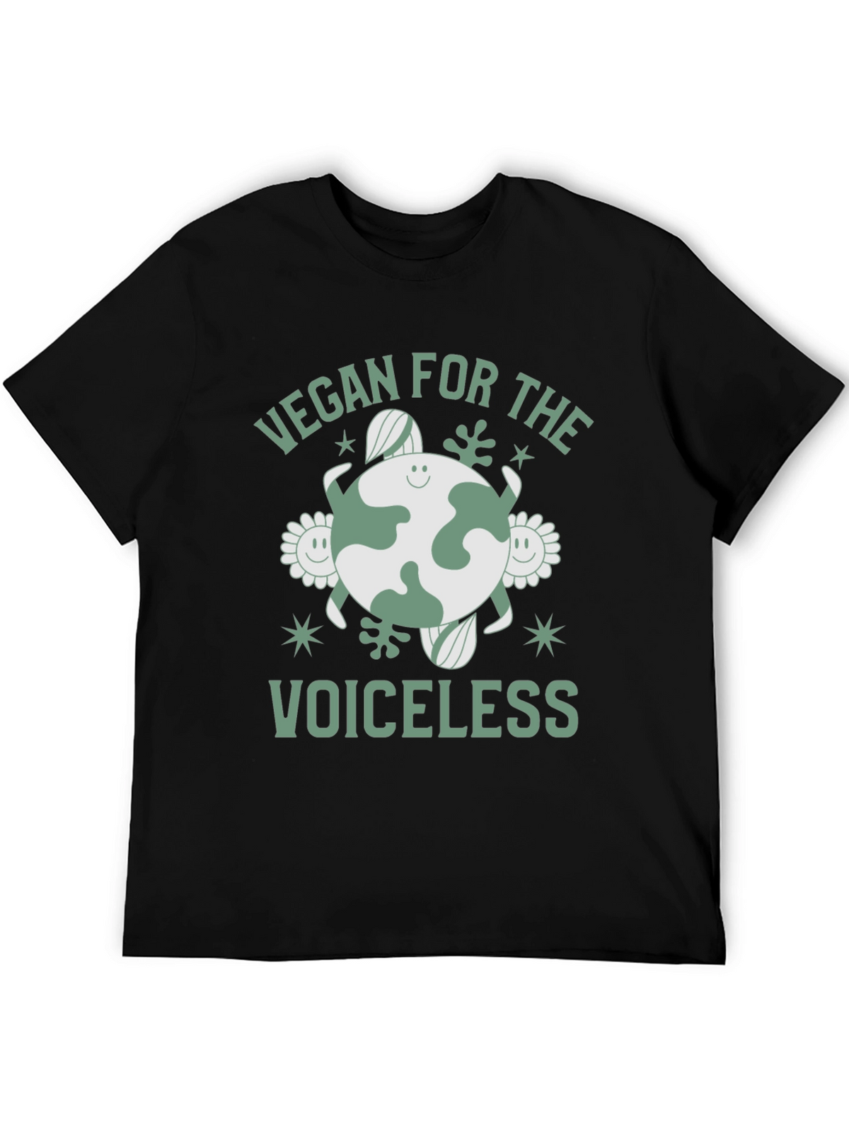 Vegan for the Voiceless Black T-Shirt