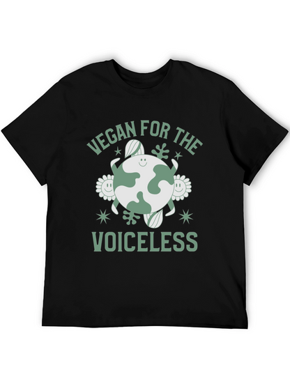 Vegan for the Voiceless Black T-Shirt