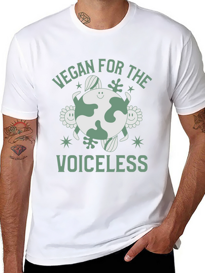 Vegan for the Voiceless Black T-Shirt