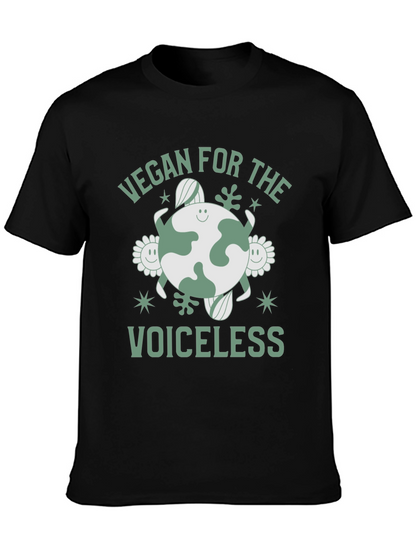 Vegan for the Voiceless Black T-Shirt