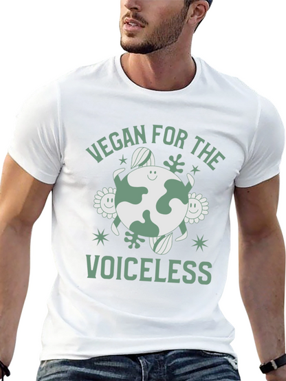 Vegan for the Voiceless Black T-Shirt