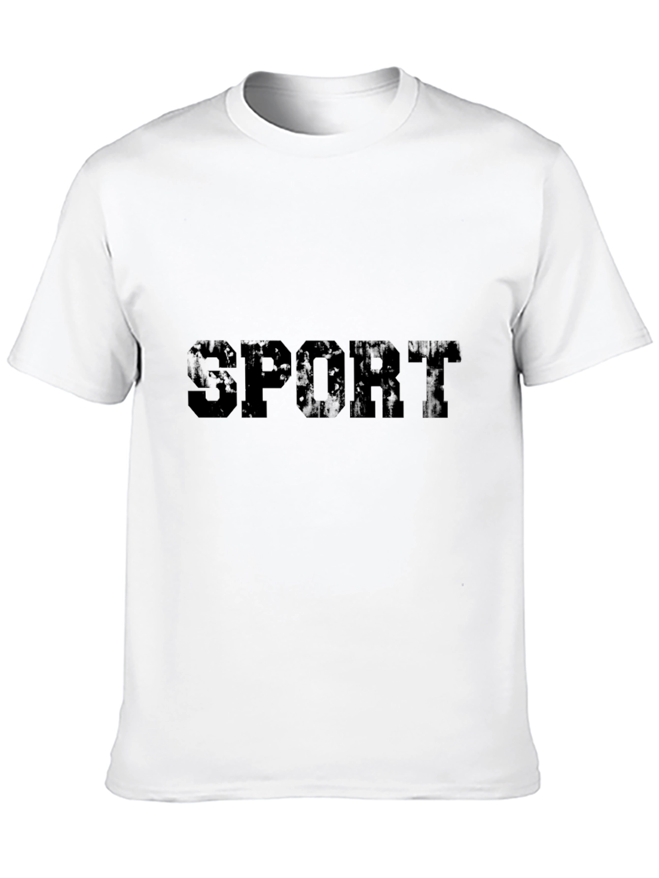 Mens Black SPORT Graphic T-Shirt