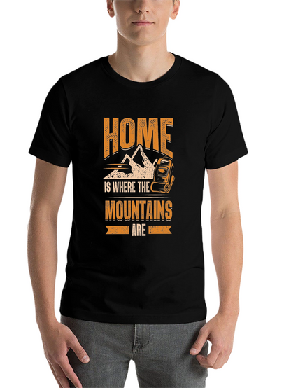 Home is Where the Mountains Are Graphic Tee