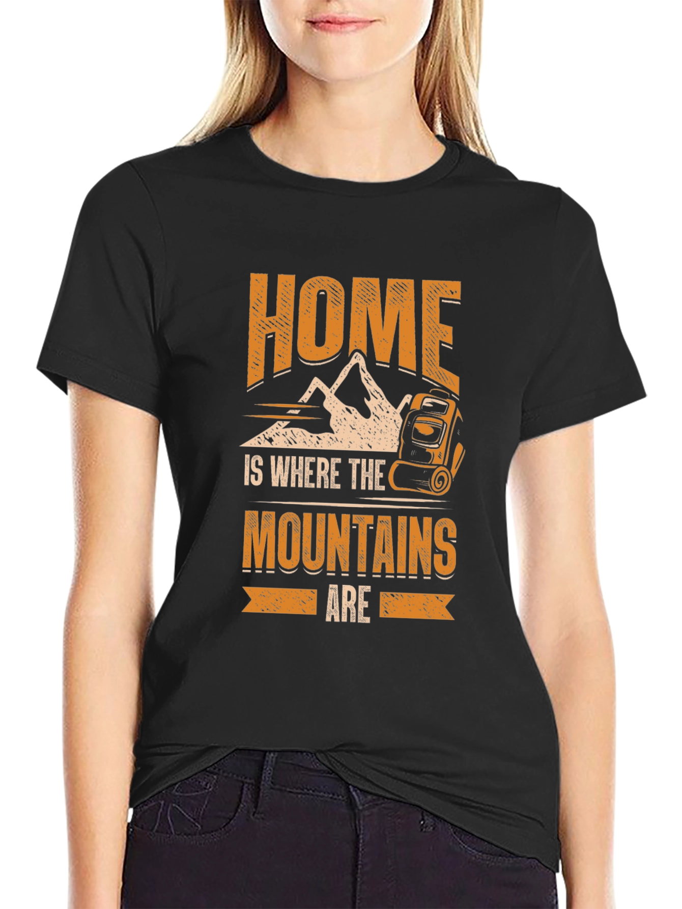 Home is Where the Mountains Are Graphic Tee