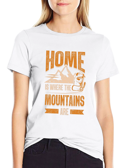 Home is Where the Mountains Are Graphic Tee