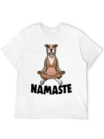 Namaste Dog T-Shirt - Meditating Pup Tee