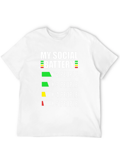 Social Battery Graphic T-Shirt