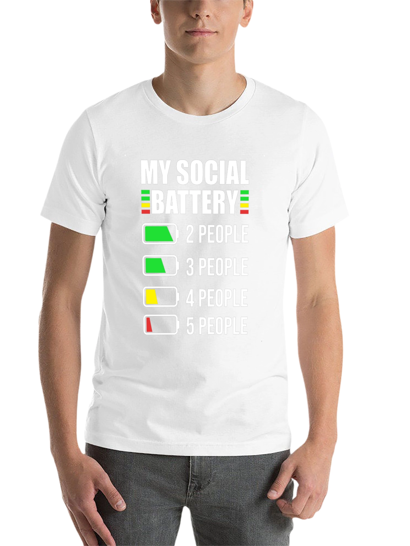 Social Battery Graphic T-Shirt