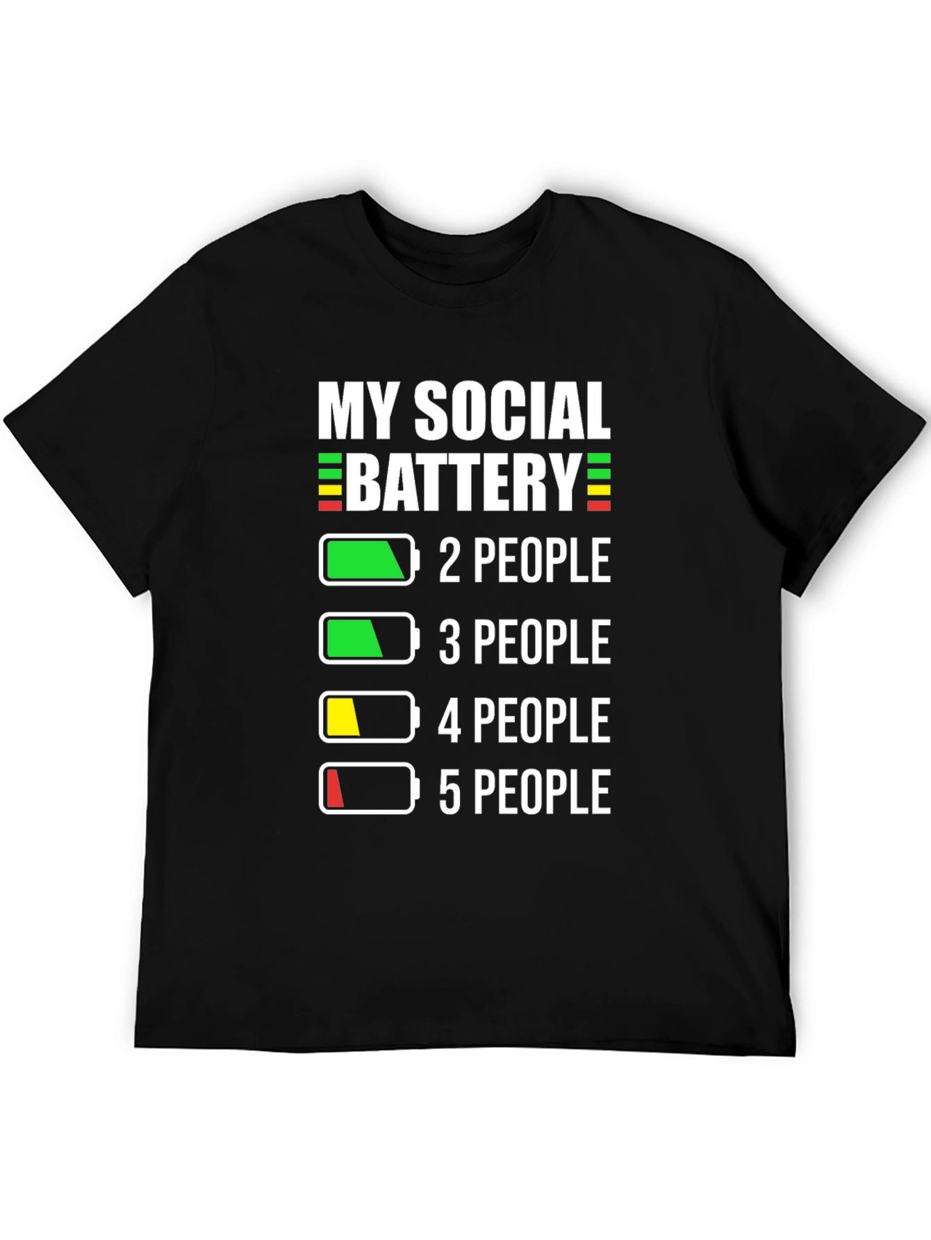 Social Battery Graphic T-Shirt