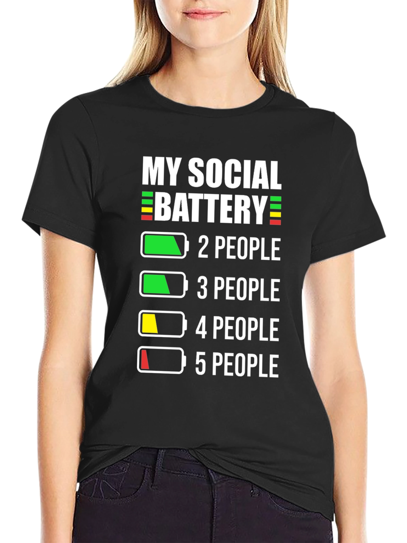 Social Battery Graphic T-Shirt