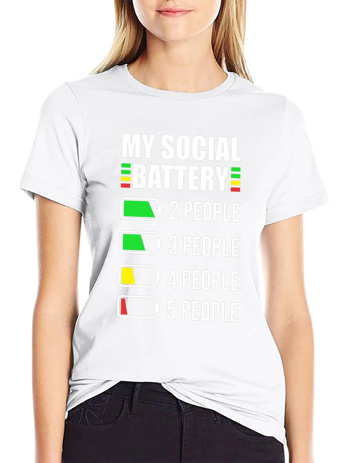 Social Battery Graphic T-Shirt