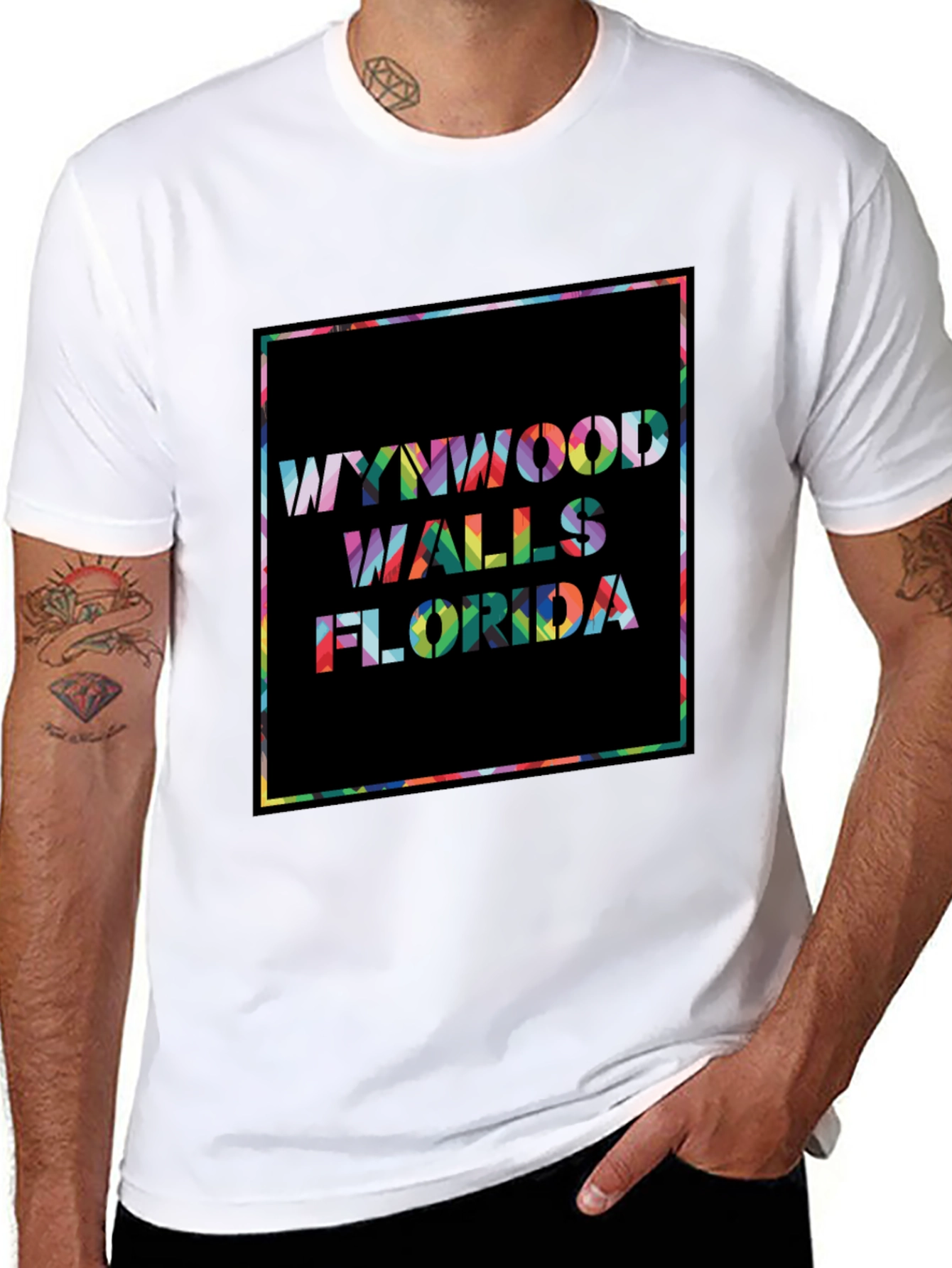 Wynwood Walls Florida Graphic Tee - Black