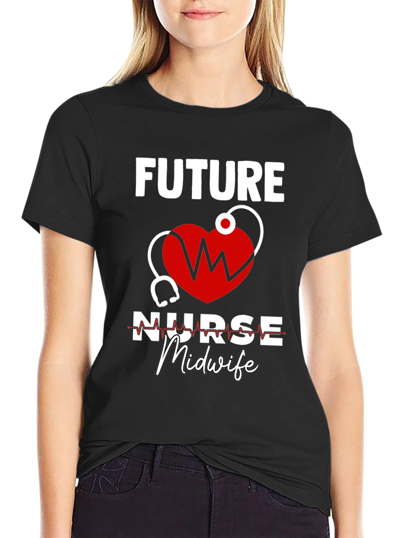 Future Nurse Midwife Graphic T-Shirt
