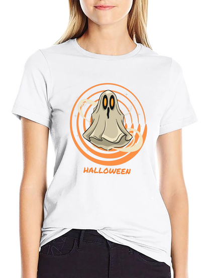 Halloween Ghost T-Shirt - Spooky Season Apparel