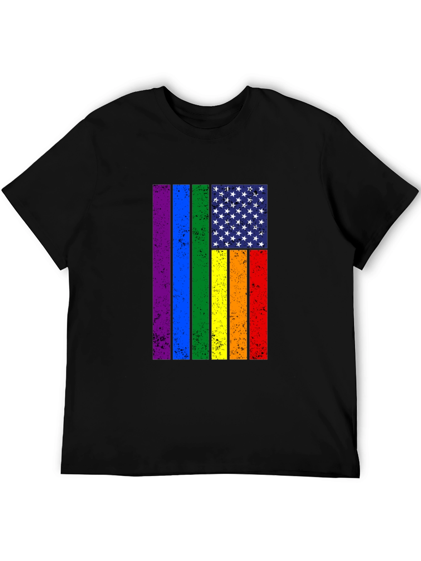 Rainbow Flag USA Pride T-Shirt