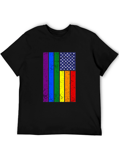 Rainbow Flag USA Pride T-Shirt