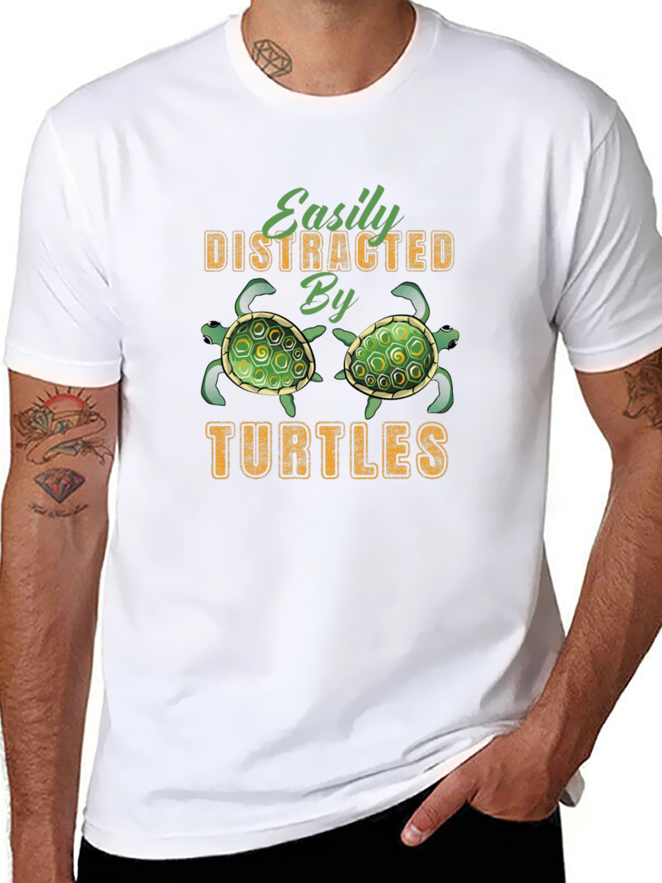 Easily Distracted by Turtles T-Shirt