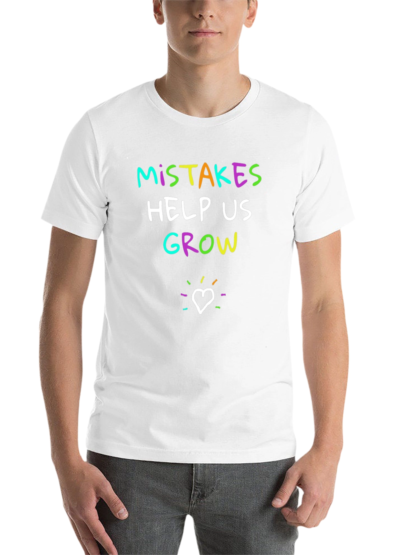 Mistakes Help Us Grow Graphic Tee