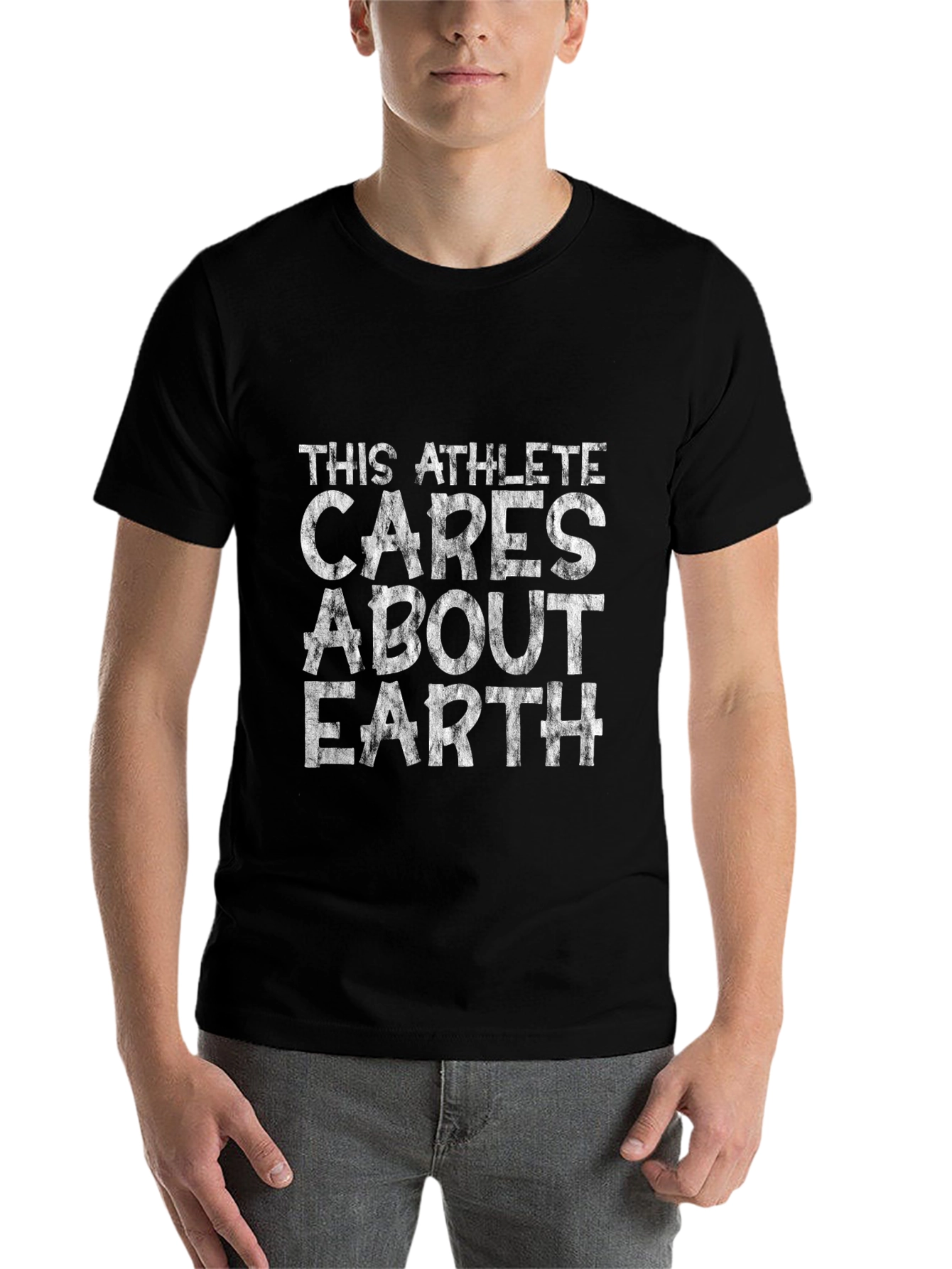 Eco Athlete Black T-Shirt