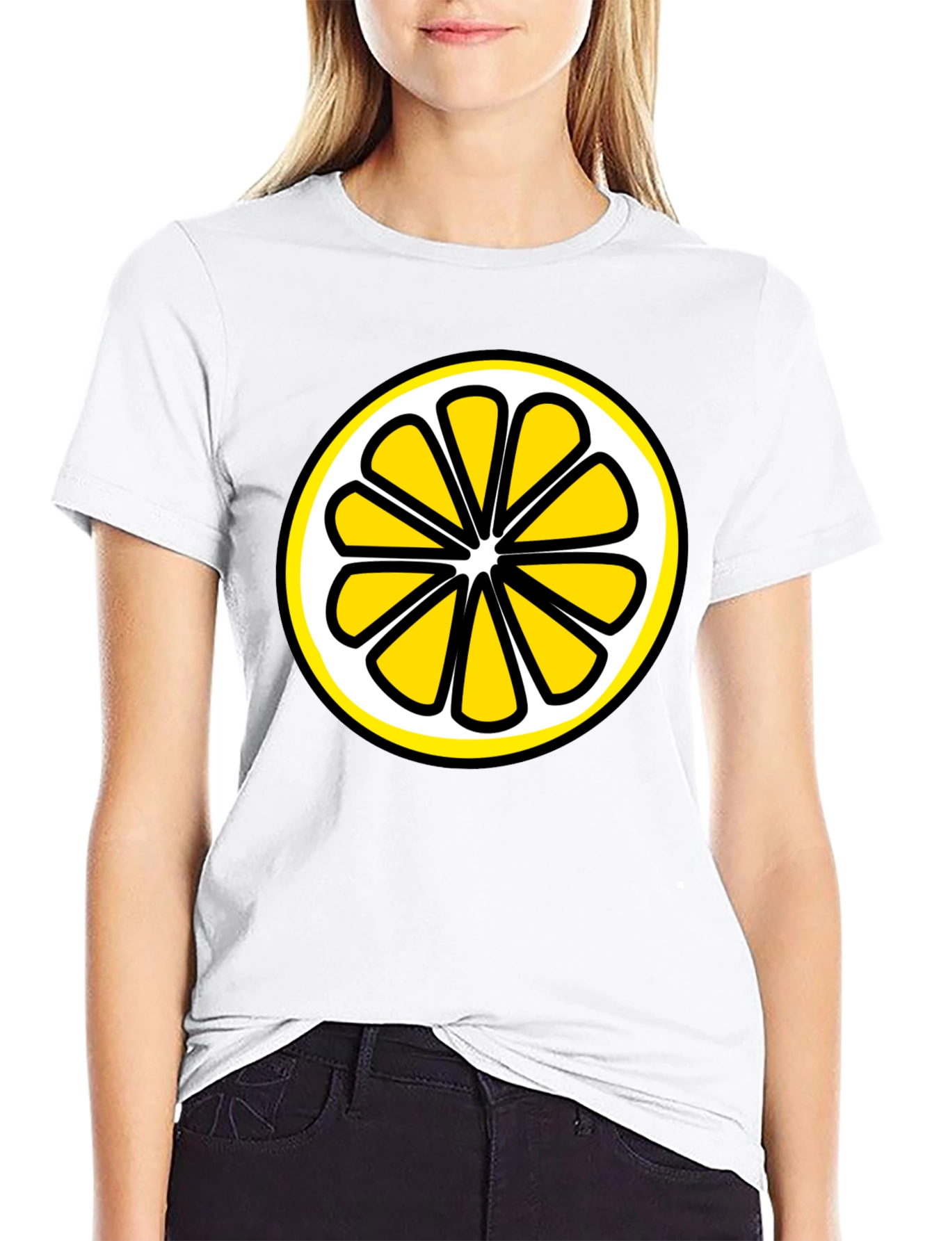 Lemon Slice Graphic Tee - Fresh Style