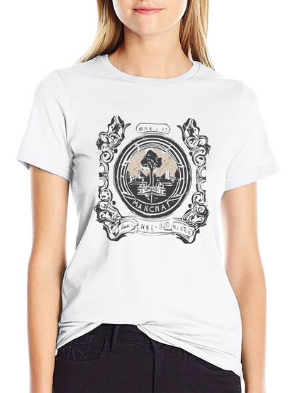 Makchat Tree Black Graphic Tee