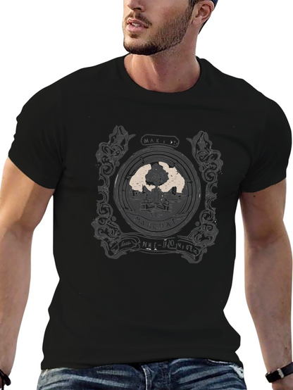 Makchat Tree Black Graphic Tee
