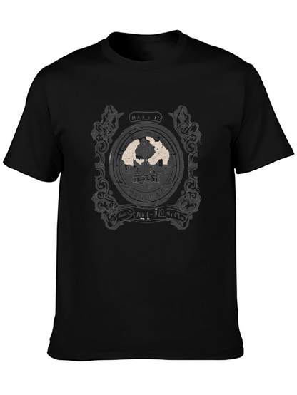 Makchat Tree Black Graphic Tee