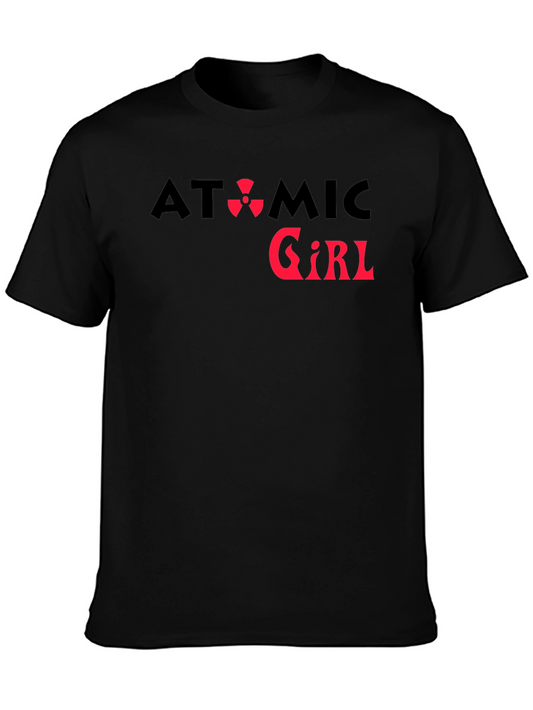 Atomic Girl Graphic Tee - Black