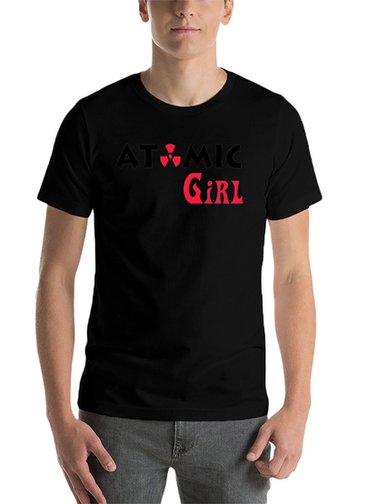 Atomic Girl Graphic Tee - Black