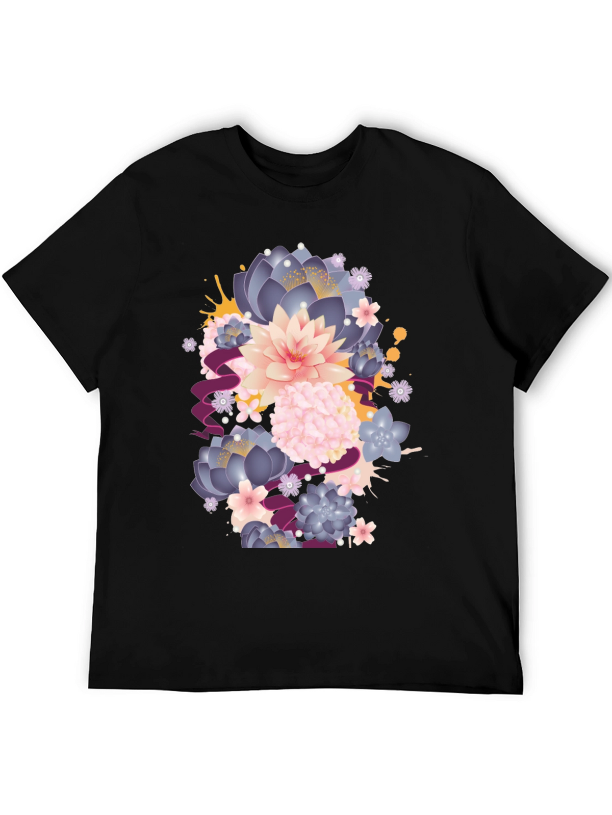 Floral Graphic T-Shirt - Stylish Comfort