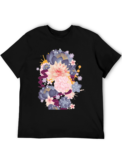 Floral Graphic T-Shirt - Stylish Comfort