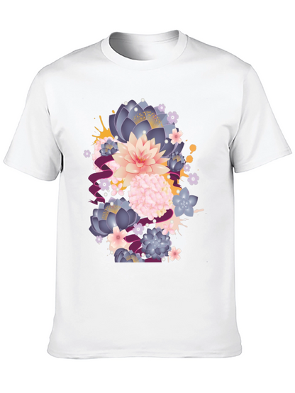 Floral Graphic T-Shirt - Stylish Comfort