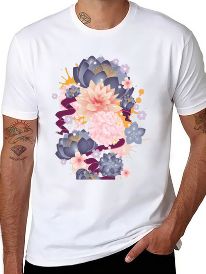 Floral Graphic T-Shirt - Stylish Comfort