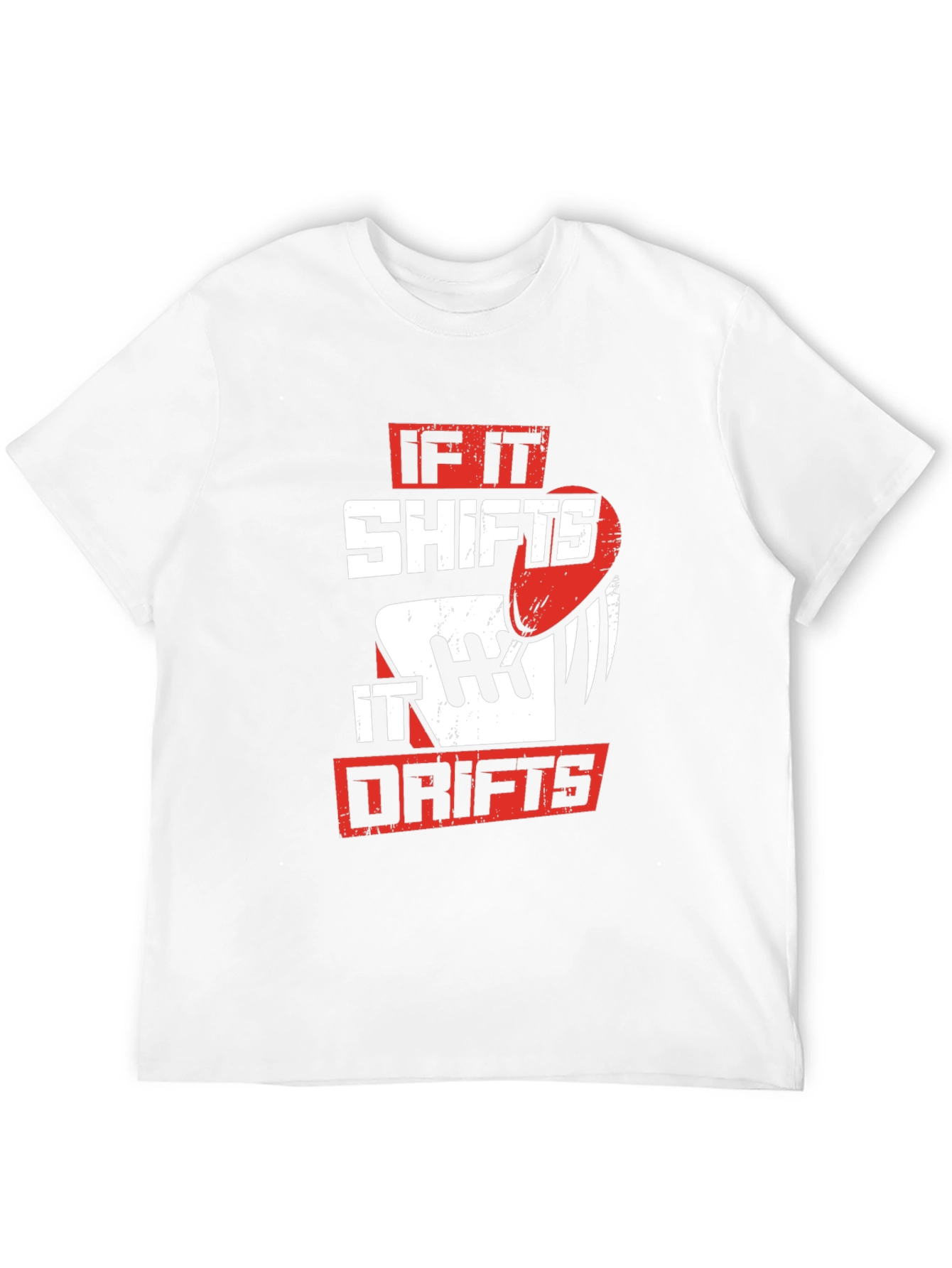 If It Shifts It Drifts Graphic Tee - Black