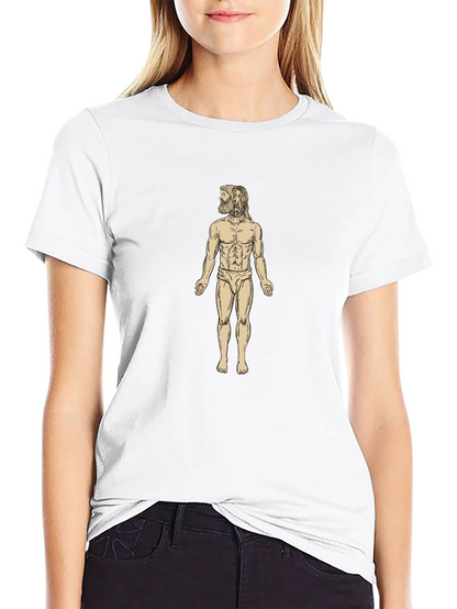 Anatomical Man Black T-Shirt