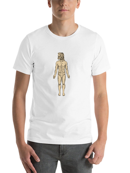 Anatomical Man Black T-Shirt