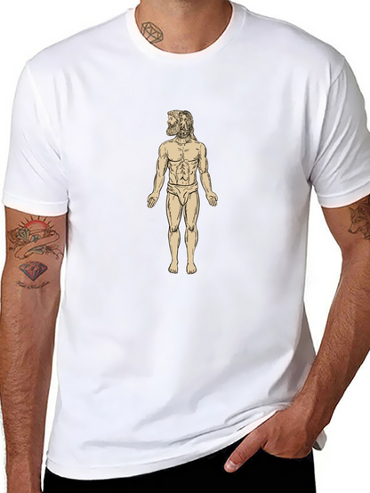 Anatomical Man Black T-Shirt