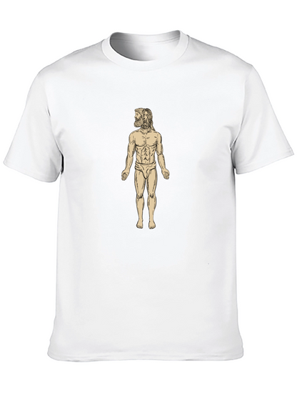 Anatomical Man Black T-Shirt