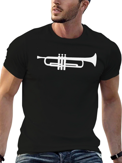 Trumpet Graphic Tee - Musician T-Shirt