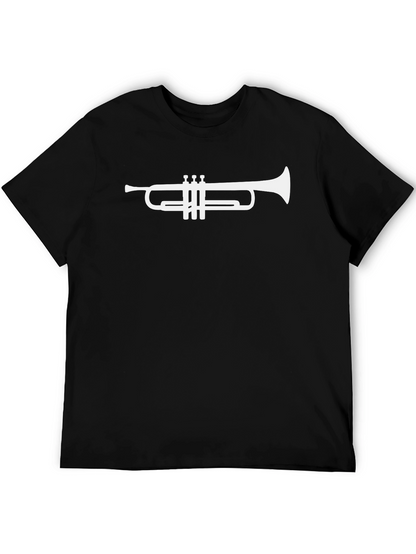 Trumpet Graphic Tee - Musician T-Shirt