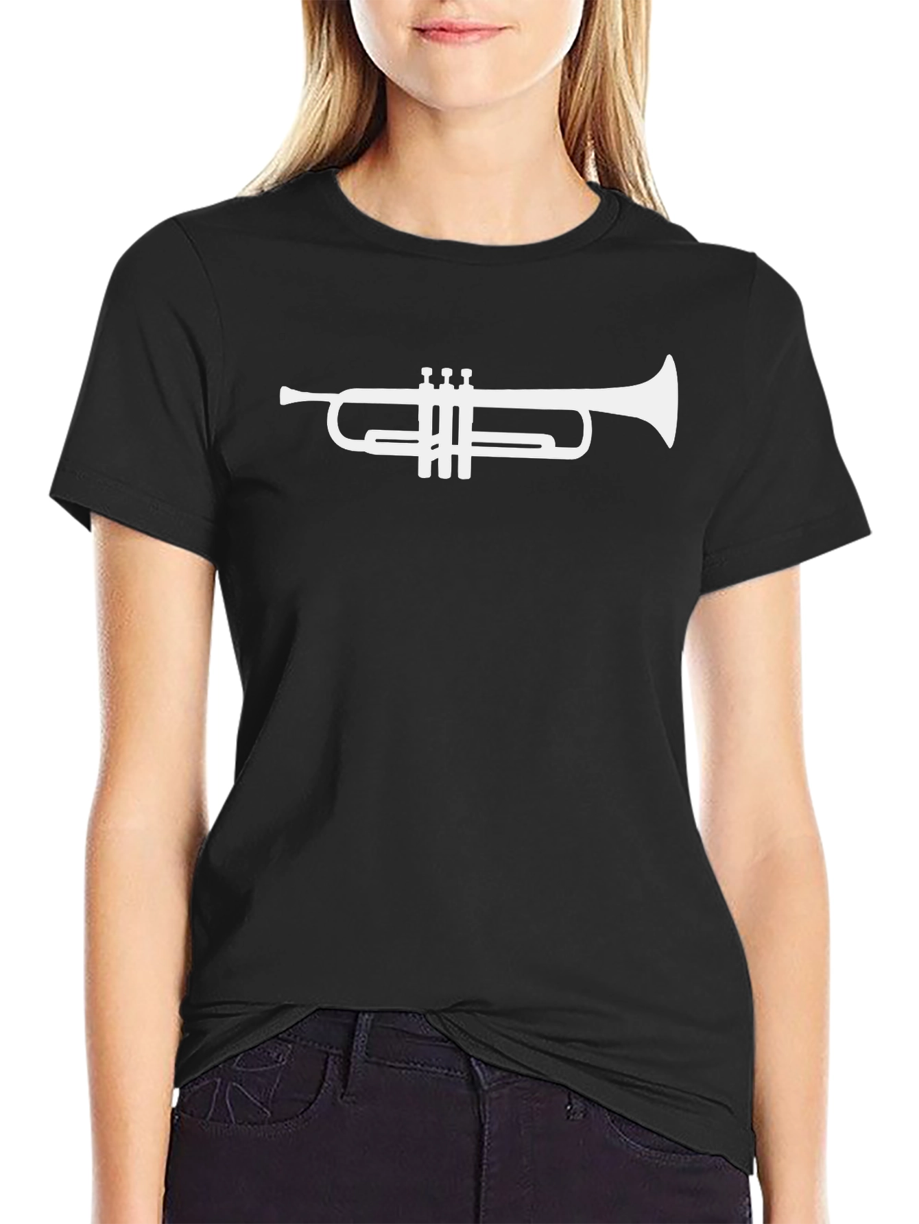 Trumpet Graphic Tee - Musician T-Shirt