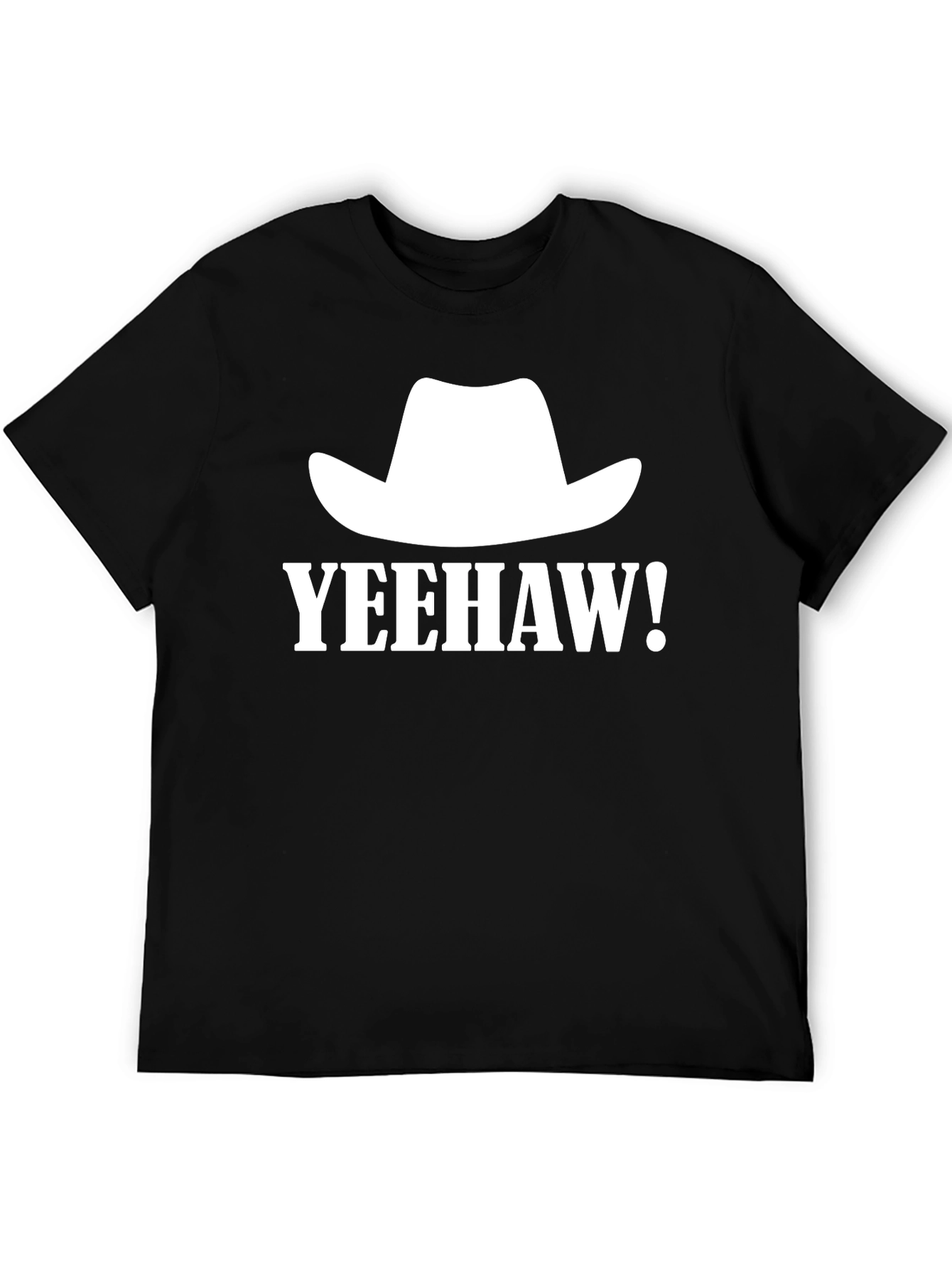 Yeehaw Cowboy Hat Graphic Tee - Western Style