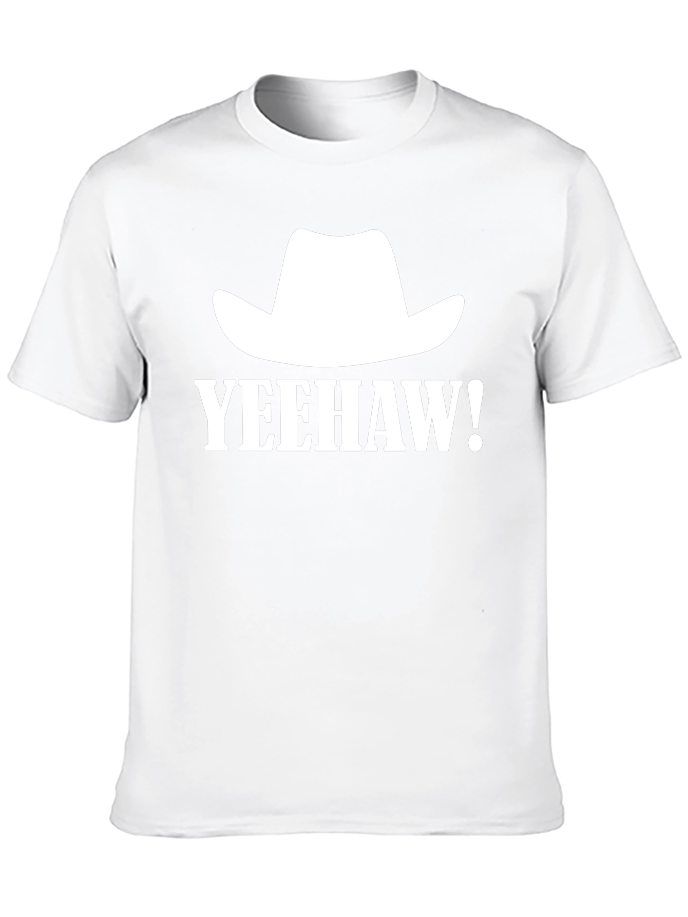 Yeehaw Cowboy Hat Graphic Tee - Western Style