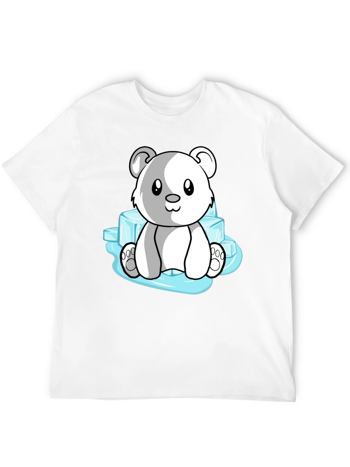 Cute Polar Bear on Ice T-Shirt