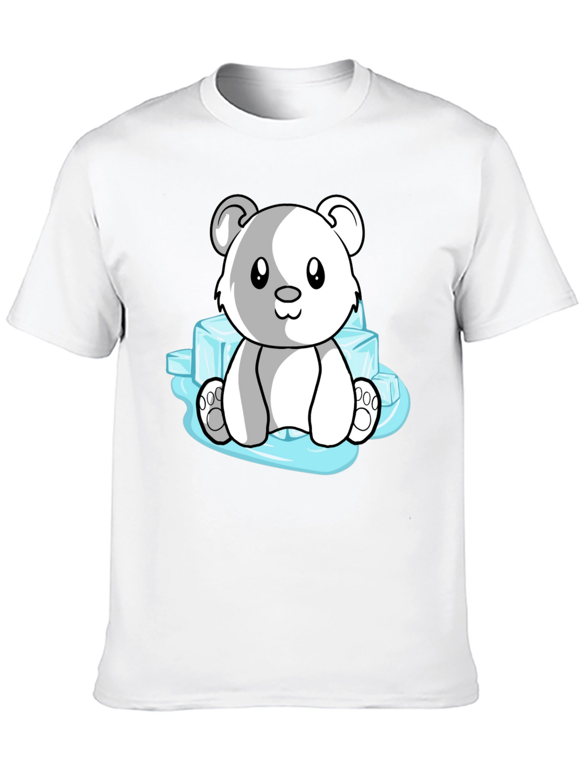 Cute Polar Bear on Ice T-Shirt