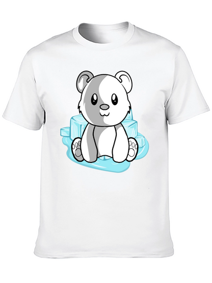 Cute Polar Bear on Ice T-Shirt